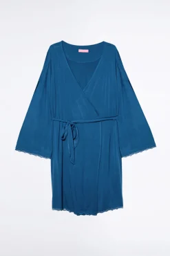 Robe de pré-mamã com renda renda