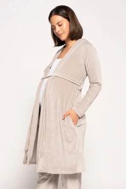 Robe de velour maternity