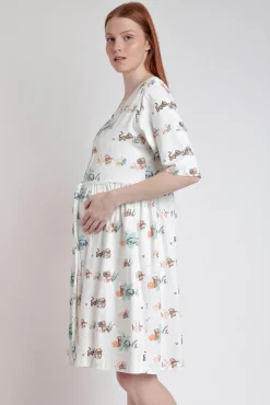 Robe midi maternity Winnie the Pooh
