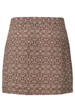 Saia mini cruzada