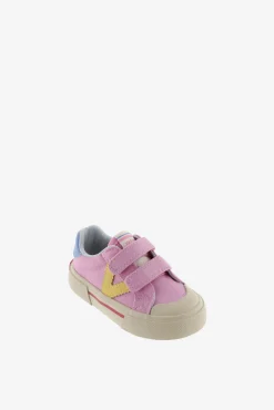 Sapatilhas de lona para criança multicolores