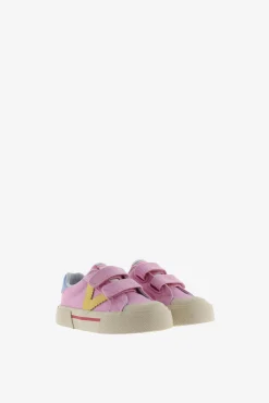 Sapatilhas de lona para criança multicolores