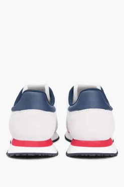 Sapatilhas runner Tommy Jeans brancas com detalhes em contraste