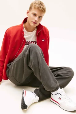 Sapatilhas runner Tommy Jeans brancas com detalhes em contraste
