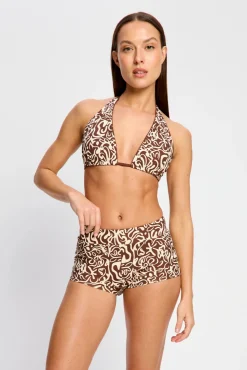 Short de banho menstrual fluxo super Sea Swirl