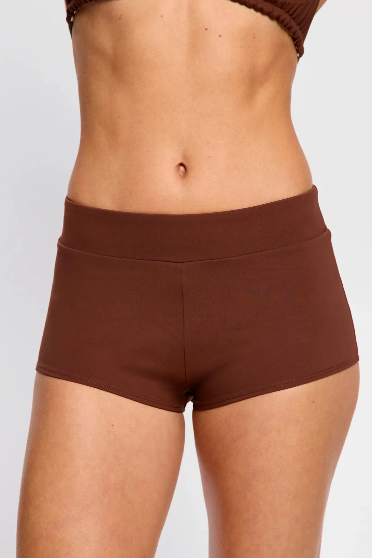 Short de banho menstrual fluxo super chocolate