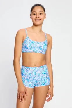 Short de Banho Menstrual Teen Fluxo Super Pink