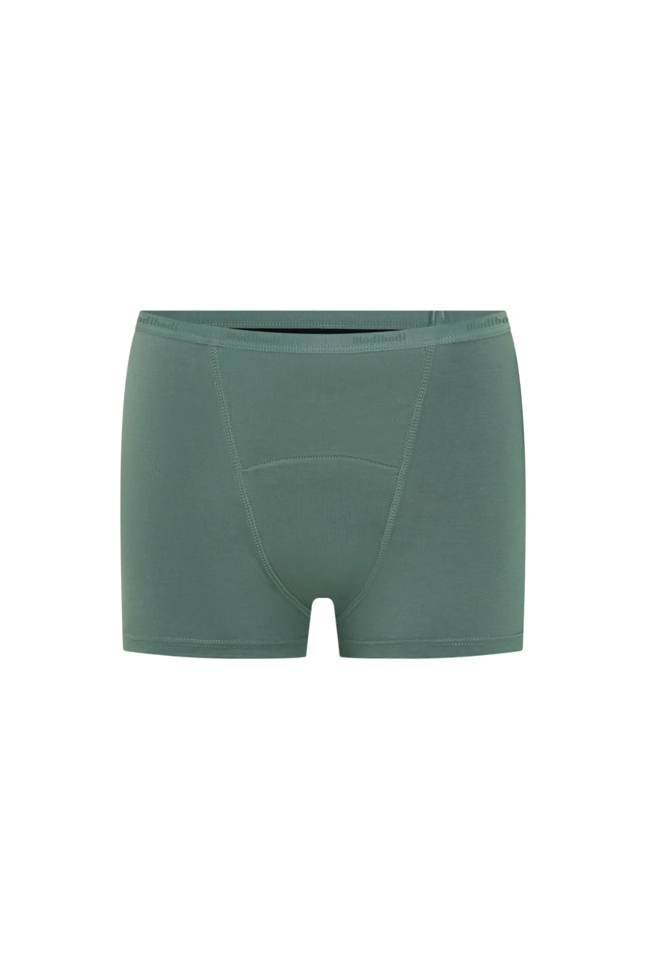 Short Menstrual em Bambu Fluxo Super Green