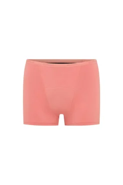 Short Menstrual em Bambu Fluxo Super Coral