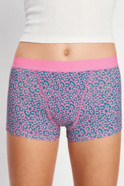 Short Menstrual Teen em Algodão Orgânico Fluxo Super Pink