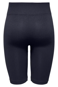 Shorts de ciclismo com estrutura canelada