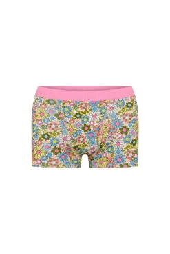 SmileyWorld® Short Menstrual Teen em Algodão Orgânico Fluxo Super Pink