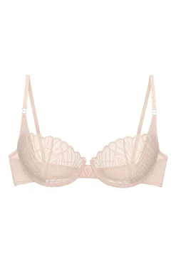 Soutien balconette push-up sem enchimento