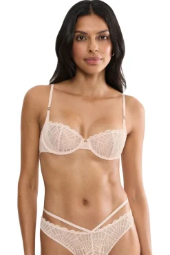 Soutien balconette push-up sem enchimento