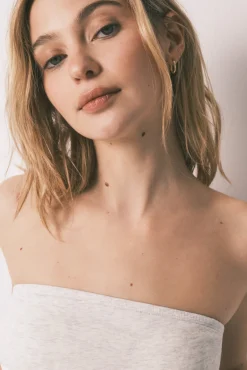 Soutien bandeau cinza