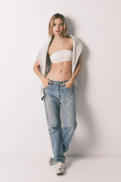 Soutien bandeau cinza