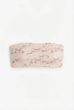 Soutien bandeau sem costura estampado serpente