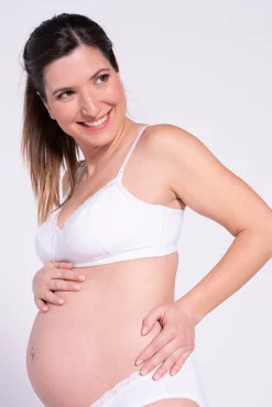 Soutien básico de amamentação em algodão