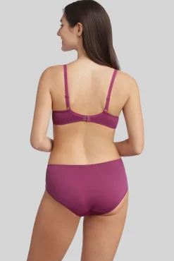 Soutien clássico com aros bordado floral