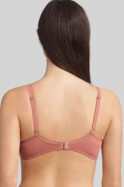 Soutien clássico com aros bordado floral