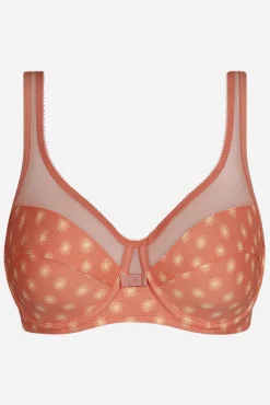 Soutien com aro grande capacidade em tule