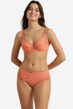 Soutien com aro grande capacidade em tule
