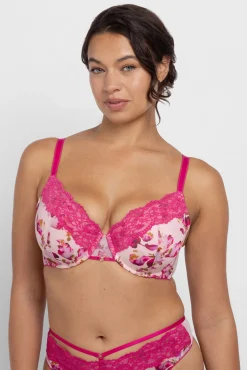 Soutien com enchimento floral Darla