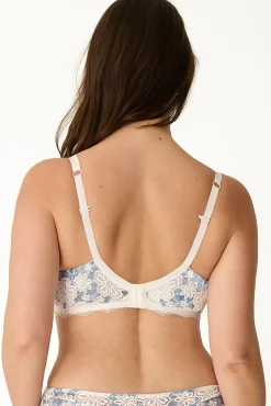 Soutien de capacidade com aro em renda floral
