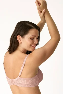 Soutien de capacidade com aro em renda floral