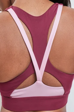 Soutien desportivo 4D STRETCH borgonha