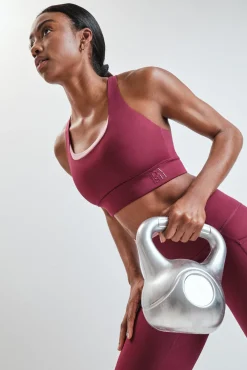 Soutien desportivo 4D STRETCH borgonha