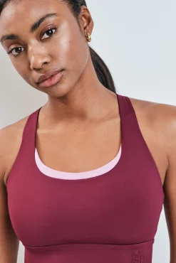 Soutien desportivo 4D STRETCH borgonha