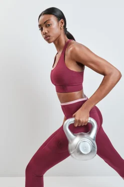 Soutien desportivo 4D STRETCH borgonha