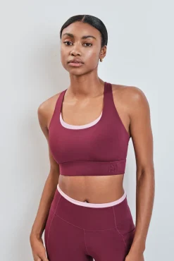 Soutien desportivo 4D STRETCH borgonha