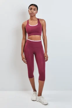 Soutien desportivo 4D STRETCH borgonha