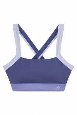 Soutien desportivo 4D Stretch color block azul
