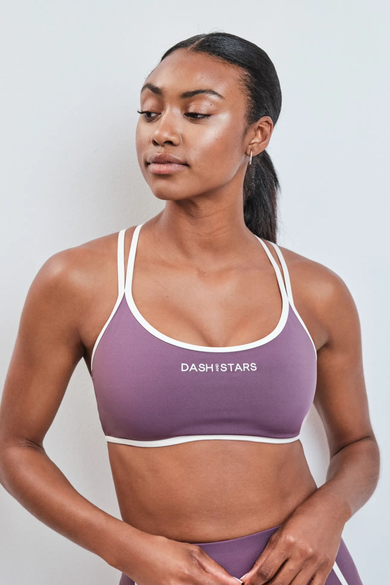 Soutien desportivo 4D Stretch roxo