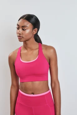 Soutien desportivo 4D STRETCH rosa