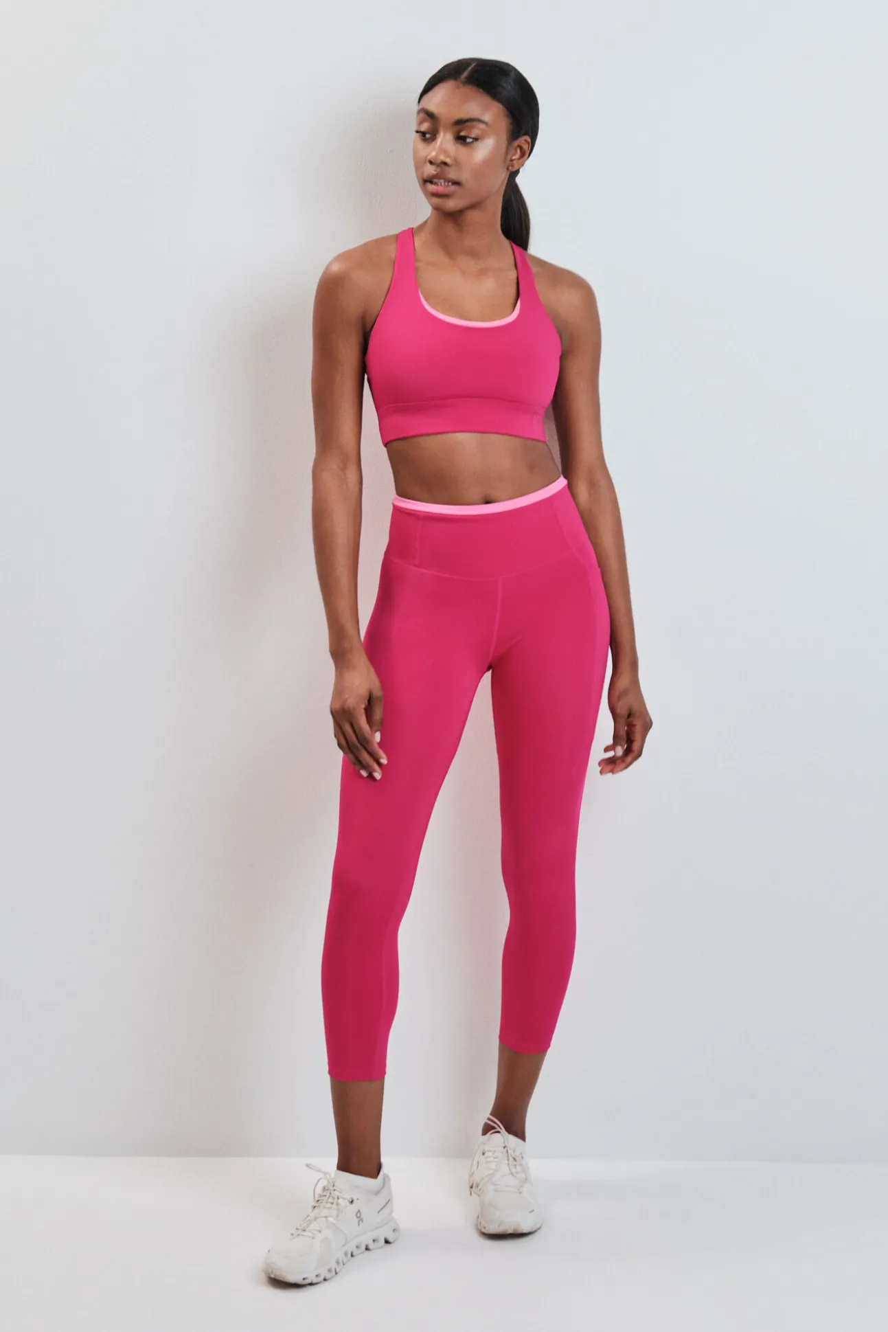 Soutien desportivo 4D STRETCH rosa