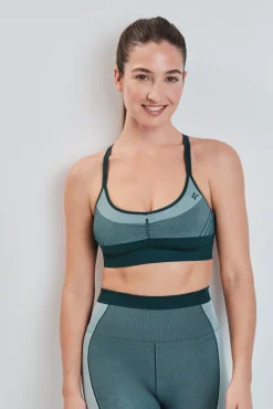 Soutien desportivo SEAMLESS COMFORT verde
