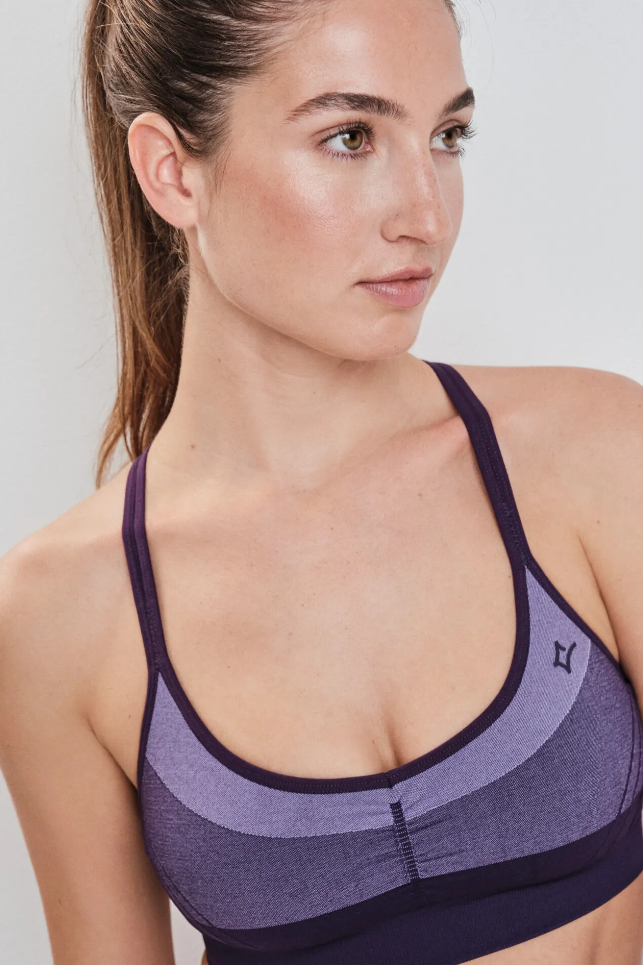 Soutien desportivo SEAMLESS COMFORT roxo
