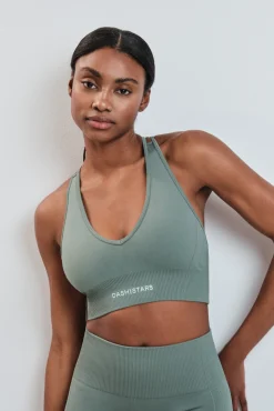Soutien desportivo SEAMLESS COMFORT verde