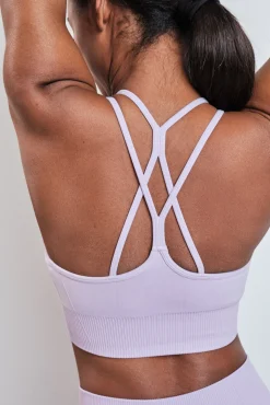 Soutien desportivo SEAMLESS COMFORT lilás