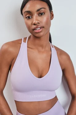 Soutien desportivo SEAMLESS COMFORT lilás