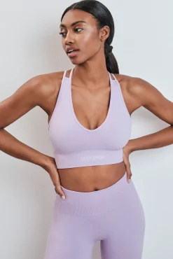 Soutien desportivo SEAMLESS COMFORT lilás