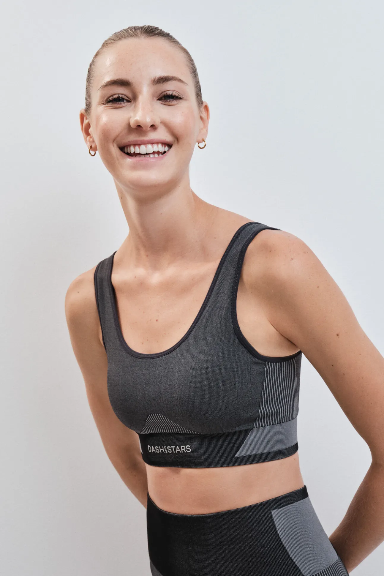 Soutien desportivo SEAMLESS COMFORT cinza