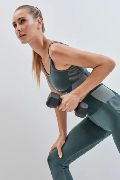 Soutien desportivo SEAMLESS COMFORT verde