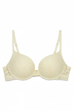 Soutien GORGEOUS push-up em renda bege