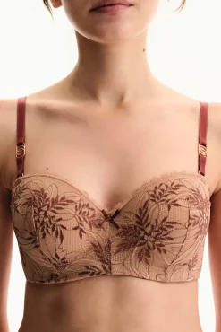 Soutien Lotus em tule plumeti