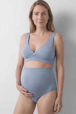 Soutien maternity halter cruzado azul FANTASTIC